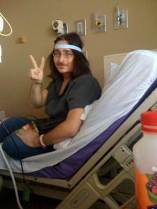 I formulated my plan in this hospital bed