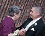 Mom and me dancing at my wedding