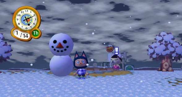 Building a snowman in Sparksty