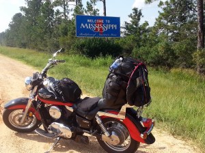 Entering Mississippi