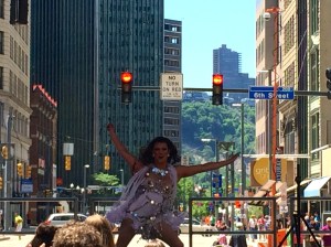 Lip-syncing Lady Gaga