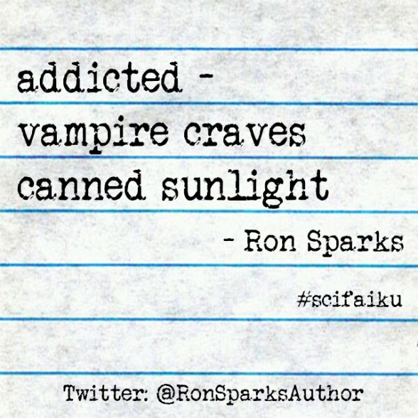 Addicted (a poem by Ron Sparks)